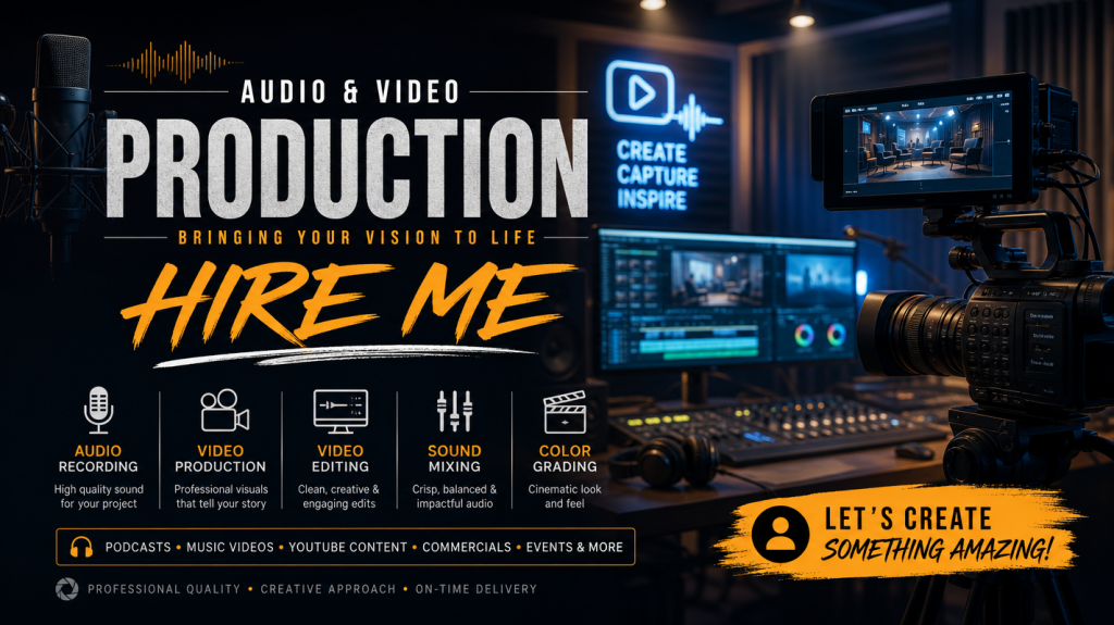 Hire Me Audio Video Productions